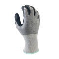 NMSafety 18 gauge Nylon HPPE glassfiber liner coated sandy nitrile Cut resistant A4 work glove